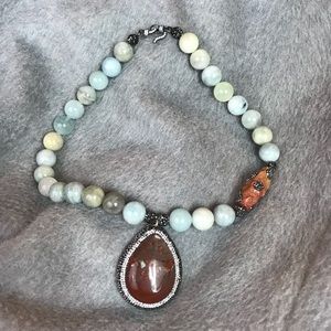 Aqua Marine Necklace